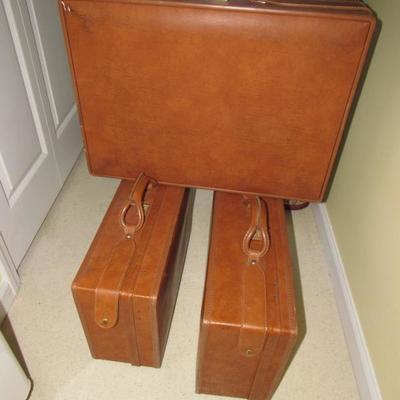 Hartmann wood box Leather Luggage Vintage 