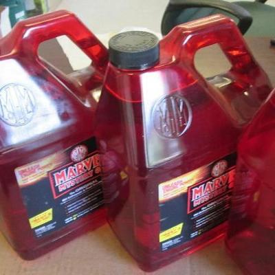 Lot of 4 Gallons of Marvel Mystery Oil