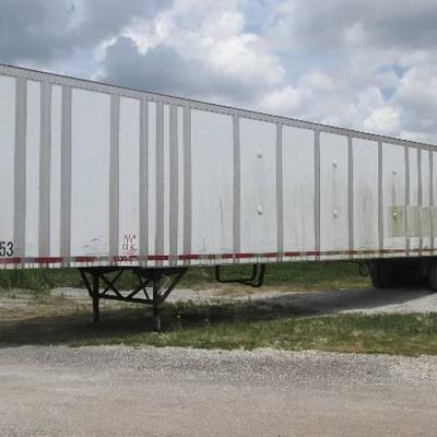 53 ' 1994 Wabash Storage Trailer 53 L x102 W 13 ...