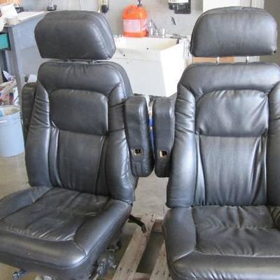 LOT OF 2 BOSTROM- TOP OF THE LINE AIR RIDE SEATS, ...
