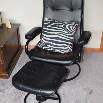 Accent Chair, Ottoman & Pillow
