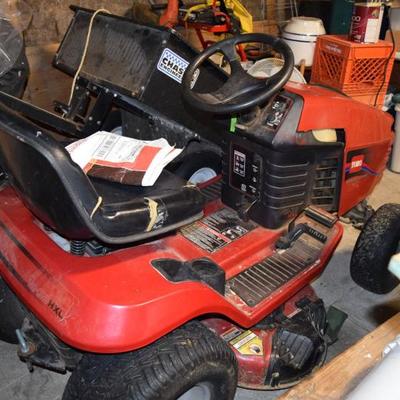 Toro Riding Lawnmower with Rear Attachment