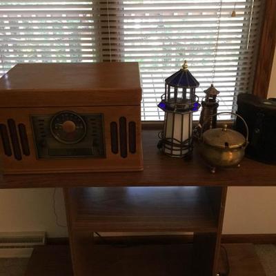 Record Player, Binoculars, and More