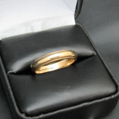 14kt Gold Band Ring