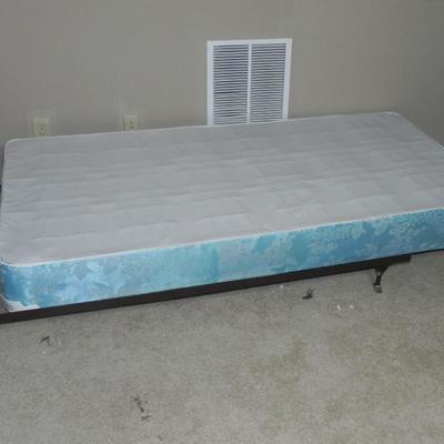Twin box spring and frame.