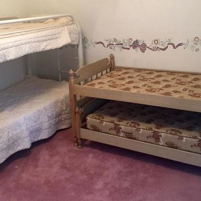 Two sets of Bunk Beds, great for your cottage guests or grandkids!