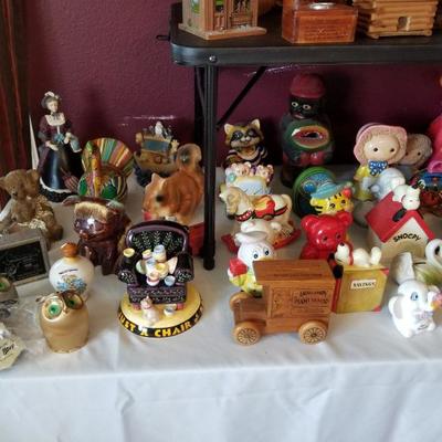 Collectible and Vintage Coin Banks