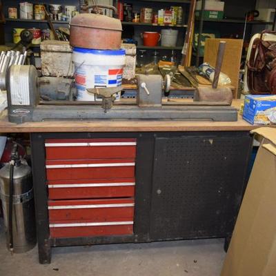 Tool Cabinet & Garage Items