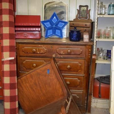 Antique Dresser & Home Decor