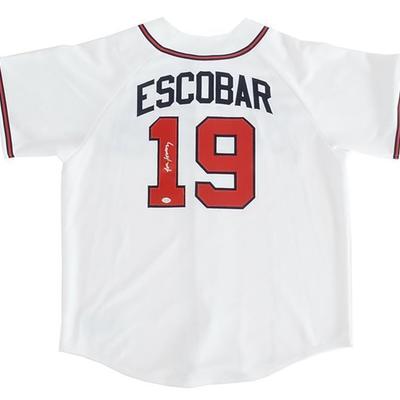 Autographed Yunel Escobar Jersey