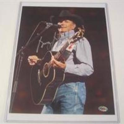 George Strait Country Legend Signed Autographed Photograph