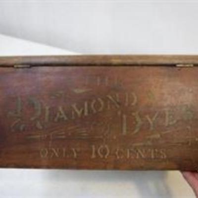 Wood Dovetailed Diamond Dye Cabinet