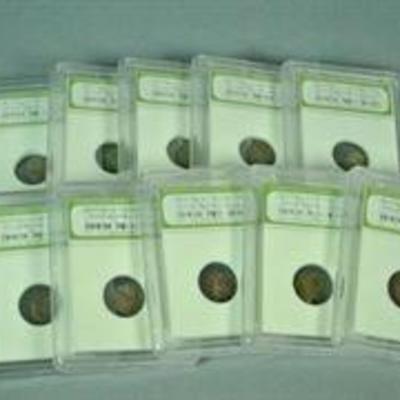 Extensive collection of ancient coins