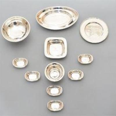 Group Of 11 Nice Sterling Silver Accessories

