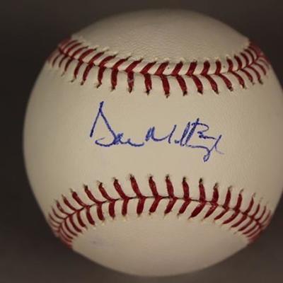Autographed Don Mattingly Baseball â€“ Steiner Certified