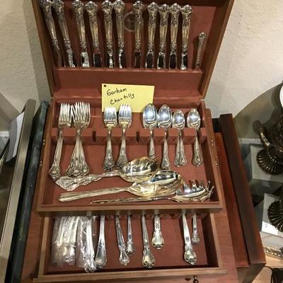 79pc Gorham silverware set