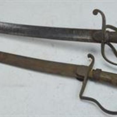 Set of antique swords