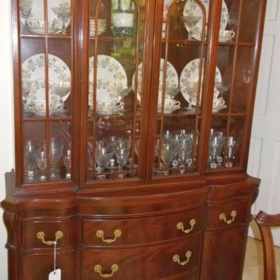 Chippendale style china cupboard $595
49 1/2 X 16 X 77 1/2"
