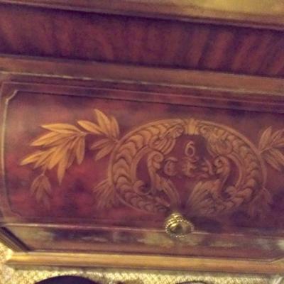 Credenza/coffee table with side cupboard $495