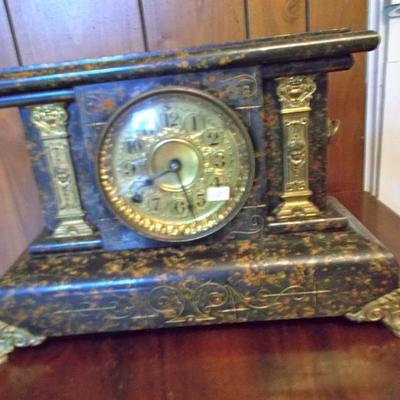 Mantle clock $250