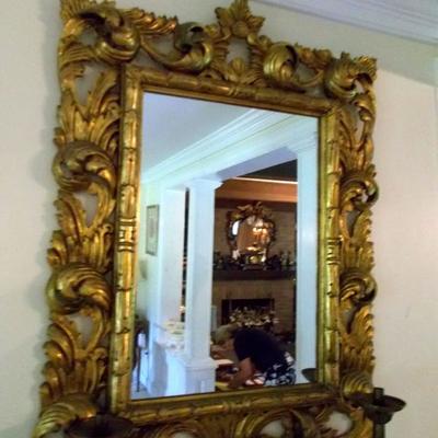 Gold composite mirror $375
46 X 33"