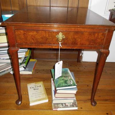 Queen Anne style end table $125
26 X 24 X 24"
2 available
