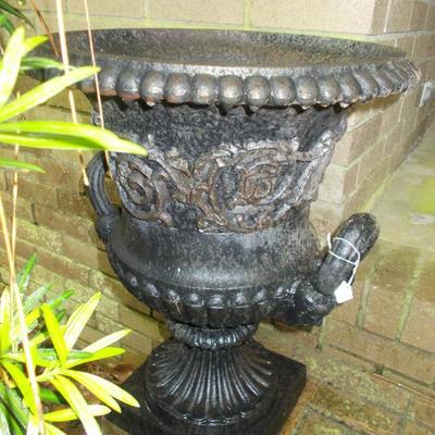 Caste iron urn $150
2 available