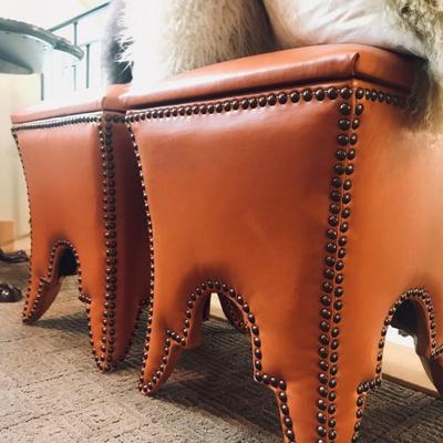 Terracotta Empire storage stool. $95 each.