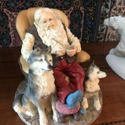 The Legend of Santa Claus. "Santa, Dusk and Dawn" by Ken Memoli. 1995. Number 2,323 of 10,000. $85.