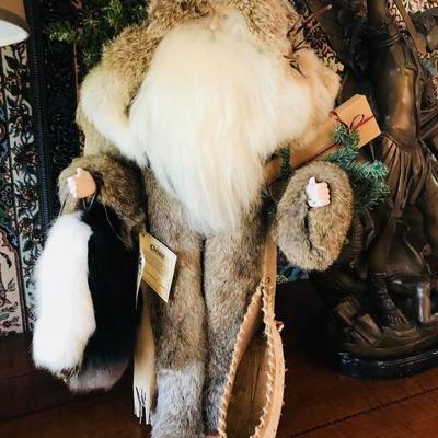 "The Wilderness Santa" by the Chelsea Collection. Worth around $500-600. $250 at estate sale.