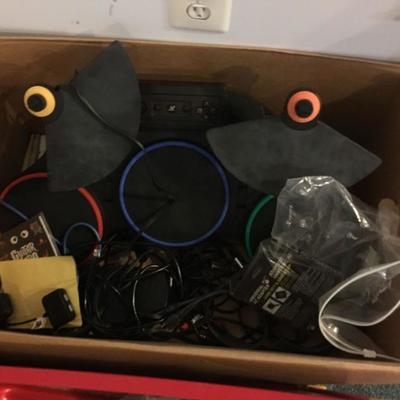 Rock Band and Guitar Hero accessories.
