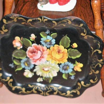 OLD TOLE PAINTED TRAY
