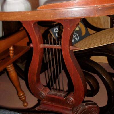 OVAL HARP TABLE
