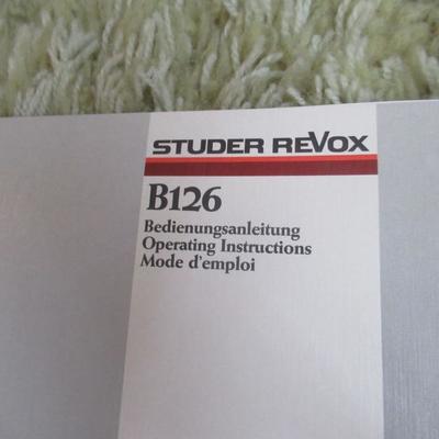 Studer ReVox B126