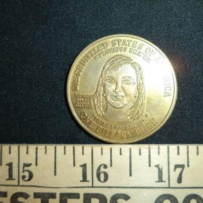 isgruntled States Of America Hillary Coin- Nov ...