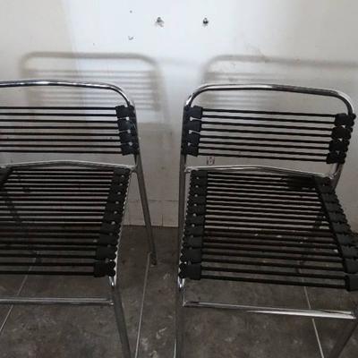 (2) Euro Style Bungie Chairs