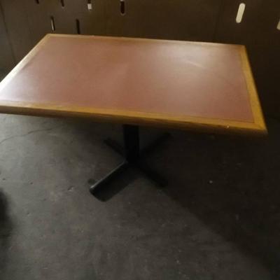 pedestal dining table- 30 x 48 2