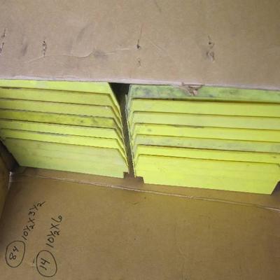 Large Lot of (84) Yellow Parts Containers 10 1-2 ...