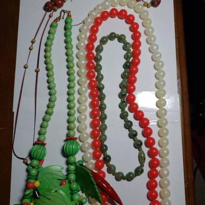 Lot of Colorful Costume Jewelry