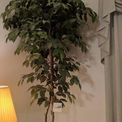 Indoor faux tree
