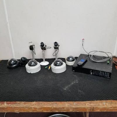 Vitek Surveillance System with Cameras