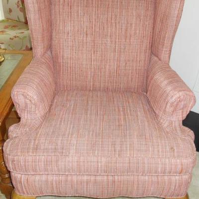 Wingback chair $65