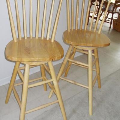 High top swivel stool $38 each
Two available