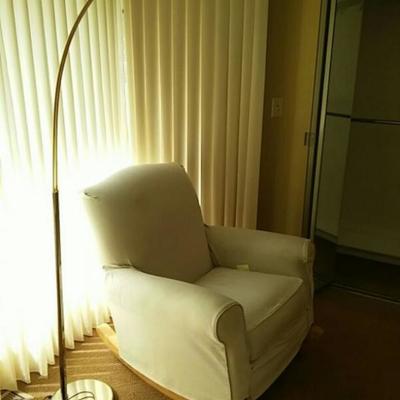 Rocking Chair and Lamp