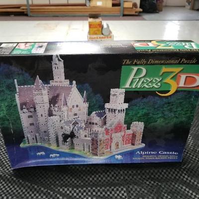 Alpine Castle 3D Puzzle Set