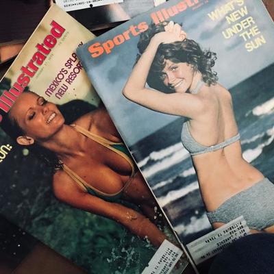 Sports Illustrated. Swimsuit editions throughout the years.