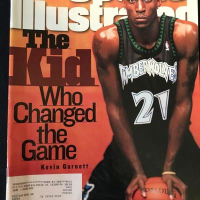 One of 1990's Sports Illustrated top covers.