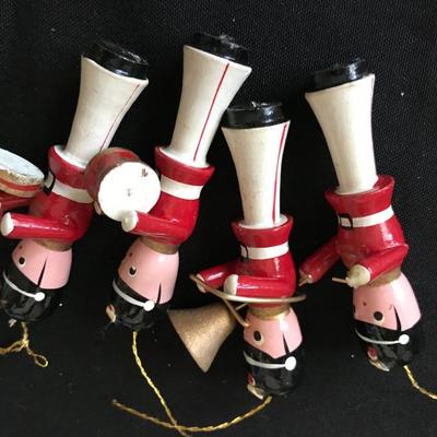 Christmas ornaments. Nutcrackers. $10 for the 4