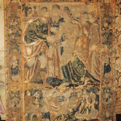 Fabulous Late-17th. - Early 18th.C. Flemish Tapestry