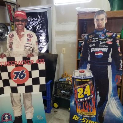 Life-size NASCAR cutouts 